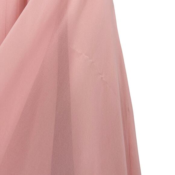 BCBGMaxazria Astella Gown Full Length Maxi Dress Light Shell Pink Size 10 NWT - Picture 5 of 8